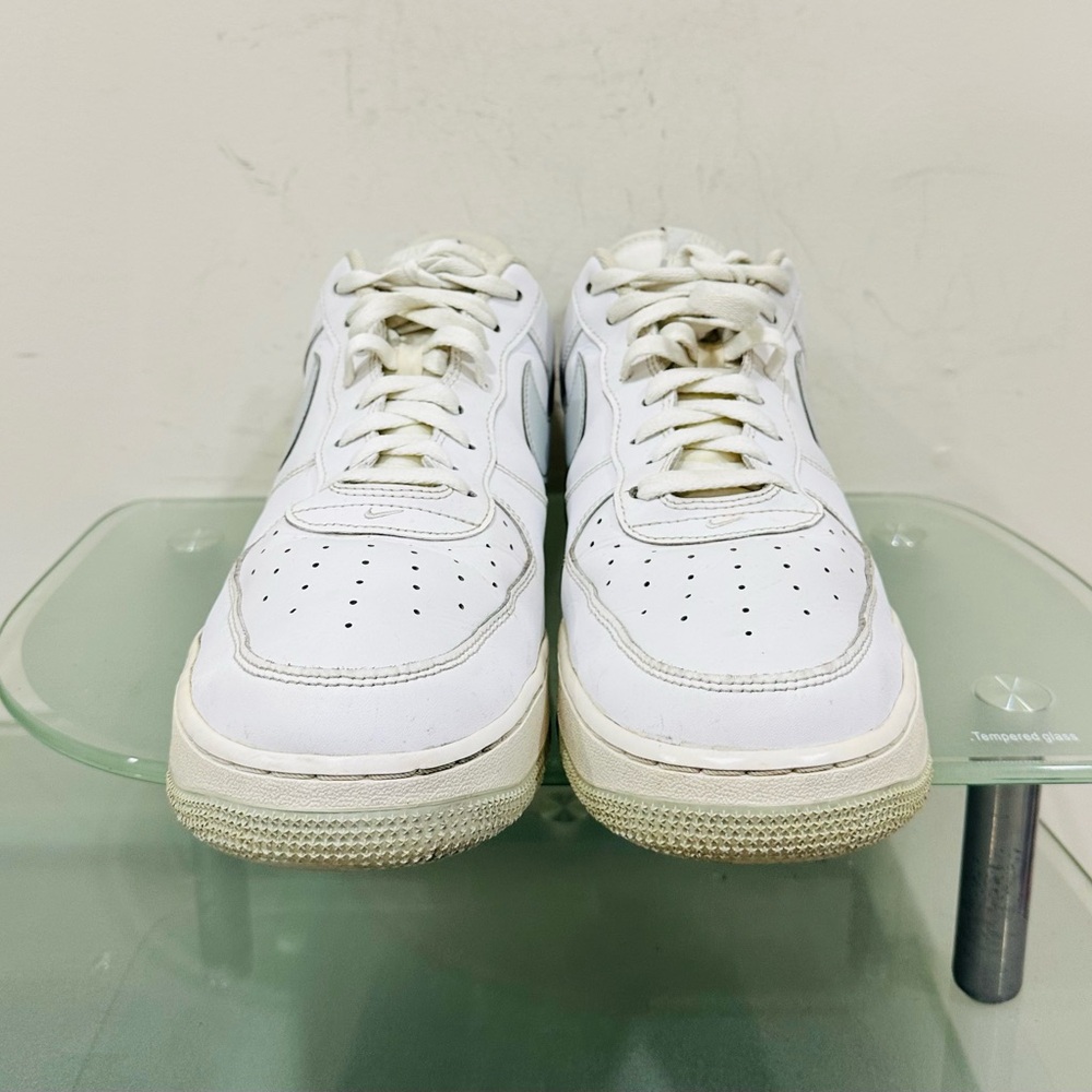 Nike Air Force 1 '07 Men’s Sz 14 Shoes White Pure Platinum DC2911-100 Authentic - Picture 3 of 9